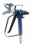 ELECTRIC PISTON PUMP AIRLESS SPRAYERS Pump filter Built-in toolbox for holding extra tips and filters.
