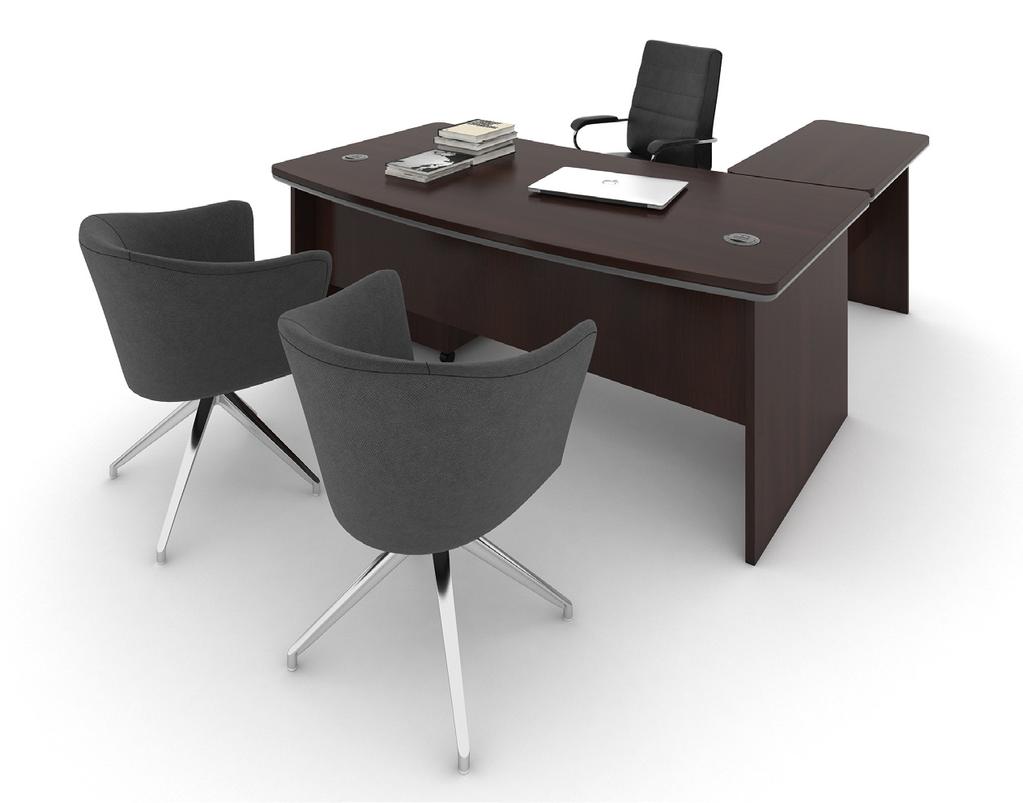 Magnum Executive desking 5 YER WRRNTY Details & Features 6 Table Tops Clean lines and