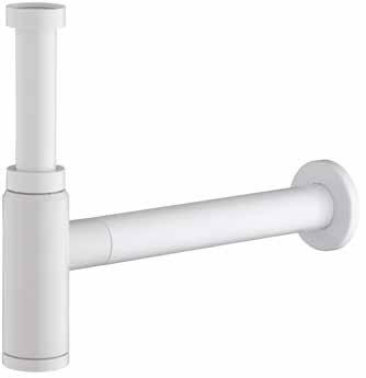 1/4 - Ø 32 mm LUNGHEZZA 350 mm MATERIALE: ABS BIANCO COLORE BIANCO SIPHON ABS CHROME G 1 1/4 - Ø 32 mm DRAINPIPE 350 mm CHROMED ABS COLOR CHROM FAS.02.001.