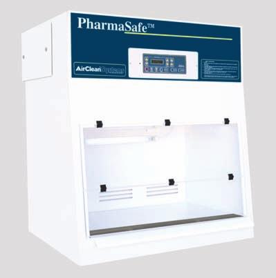 Sterile Compounding PharmaSafe Ductless Enclosure AirClean Systems PharmaSafe ductless