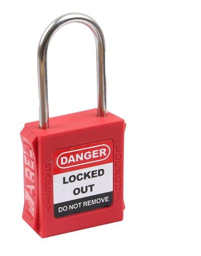 The Key etaining Feature ensure that when the shackle is open, the key can t be removed. The materials and design make our padlocks suitable in chemical, electrical, automobile industry, etc.