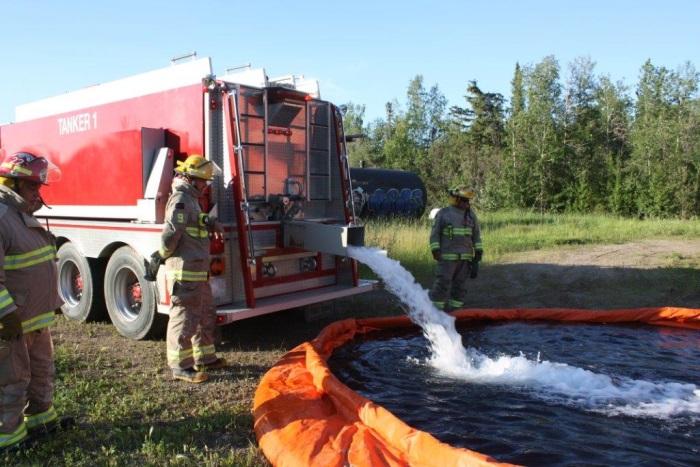 maintaining a sustainable water supply for firefighting.