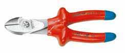 y Ø mm 2 / l 1742698 SB VDE 8315-160 H 160 1,6 210 1 VDE 8250 VDE HEAVY DUY COMBINAION LIERS with VDE ippe insulatin Inuctin-harene precisin cutting eges, harness 62-64 HRC, fr all wire types