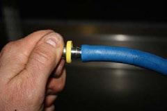 NOTE: Hose clamps are not recommended for push lock fittings. They will hold up to 300psi!