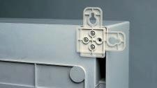 pole Ventilation kit Metal fixing brackets for MV and Al LT cabinet fixing brackets,