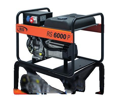 5,5-7,0 kva ENGINES BRIGGS & STRATTON RS 6000 P RS 6000 PE PROFESSIONAL LINE TYPE RS 6000 P RS 6000 PE RS 7001 P Order number 717045 717046 717050 Generator type synchronous synchronous synchronous