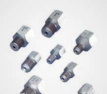 SKF Connection Nipples SKF provides a wide range of connection nipples covering many different thread combinations and sizes.