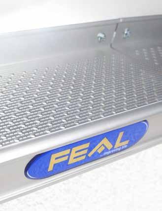 136 Ramps Portable ramps Manufactured by FEAL Portable ramps Lightweight and durable portable