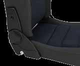 34 Getting seated BEV Seat BEV Seat Ergonomic low built seat, specially designed for easy individual adaptation using a variety of BEV options.