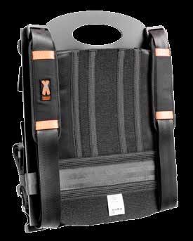 Quick facts Universal - one size fits all Portable Requires no changes to the seat Easy to install Fits all seats with a space between the seat base and the backrest Can be used with
