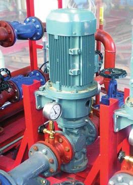 The pumps are available in foot, flange and pedestal mounting design for adaption to the individual system.