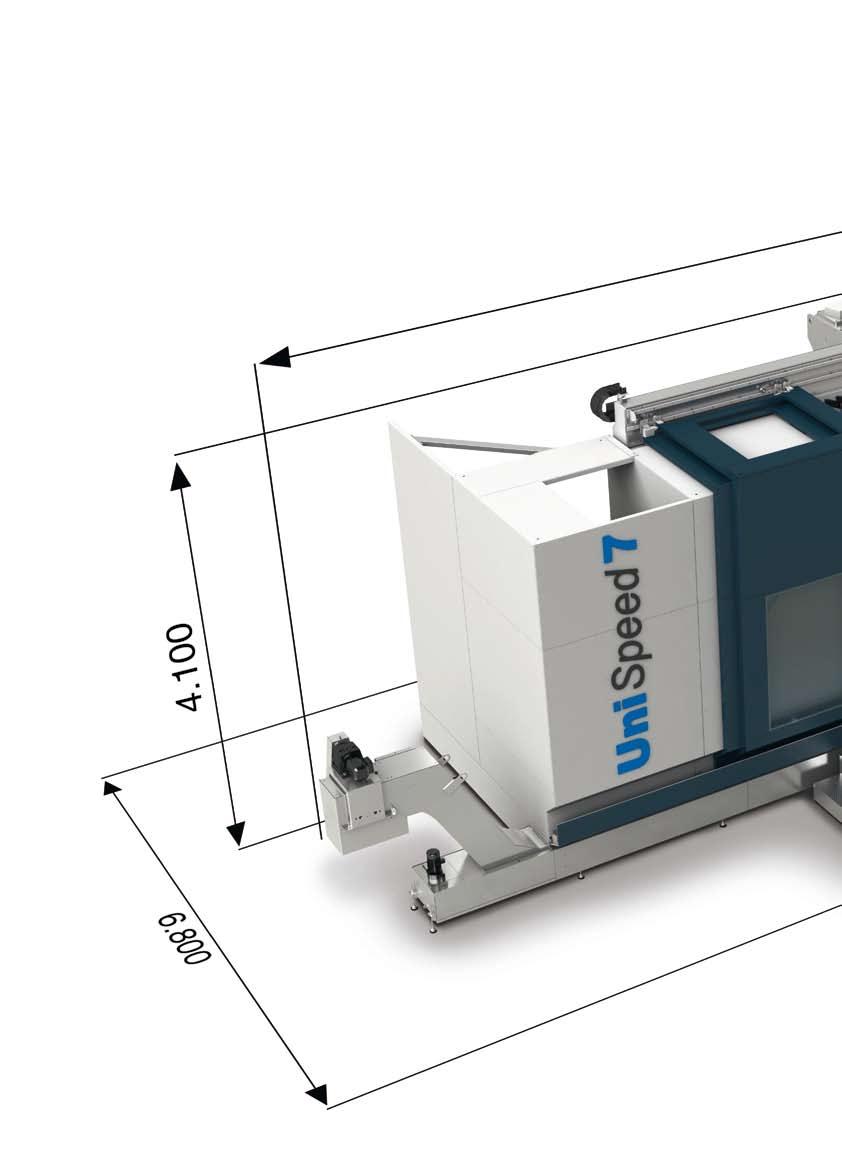 Technical data Compact and powerful: the universal SHW milling head (orthogonal head).