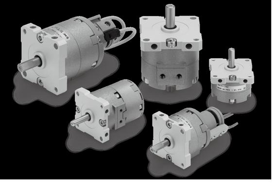 Rotary Actuator/Vane Type CRB2 Series Free Mount Type/CRBU2 Series : 1, 15, 2, 3, 4 Possible to change the starting position as desired to suit the installation conditions.