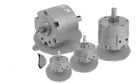 Rotary Actuator Vane Type CRB2 Series Single Vane Specifications Symbol Flange Assembly Part No. (For details about dimensions, refer to page 62.) Model Assembly part no.