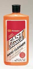 INDEX CABLE MAKING SUPPLIES SHOP Fast Orange Hand Cleaners Fine Pumice Lotion The #1 selling, biodegradeable, waterless, petroleum solvent-free hand cleaner contains no harsh chemicals, mineral oils
