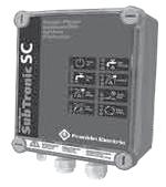 Europa GbH Model ST37PSC For 4 1~ Motors S1 Overload: Manual Reset Protection: IP 54 Standard: IEC 6493-1 ATE COE Made in Europe SubTronicSC - Single Phase Motor Protection The SubTronicSC range