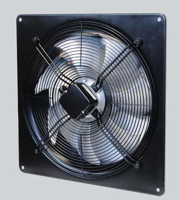 Sabre Plate Mounted Sickle Fans (VSP) Swept impeller with Aerofoil blades, winglets and serrated trailing edge for optimum performance One shot die cast impeller, dynamically balanced for smoother