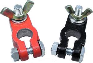 PICO Marine - Battery Terminals Accessories Battery Terminals - Marine Epoxy Material: Coated-lead alloy Clamp type wing nut.