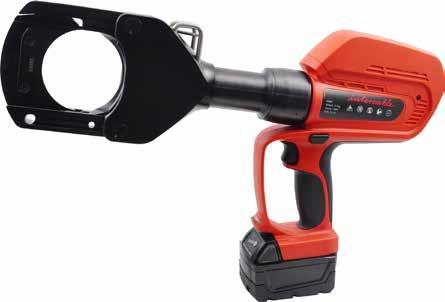 SERIES 85 - MAX. 85 MM CUTTING DIAMETER AS85 Battery Operated Hydraulic Cutting Tool 3 years of warranty or 20.
