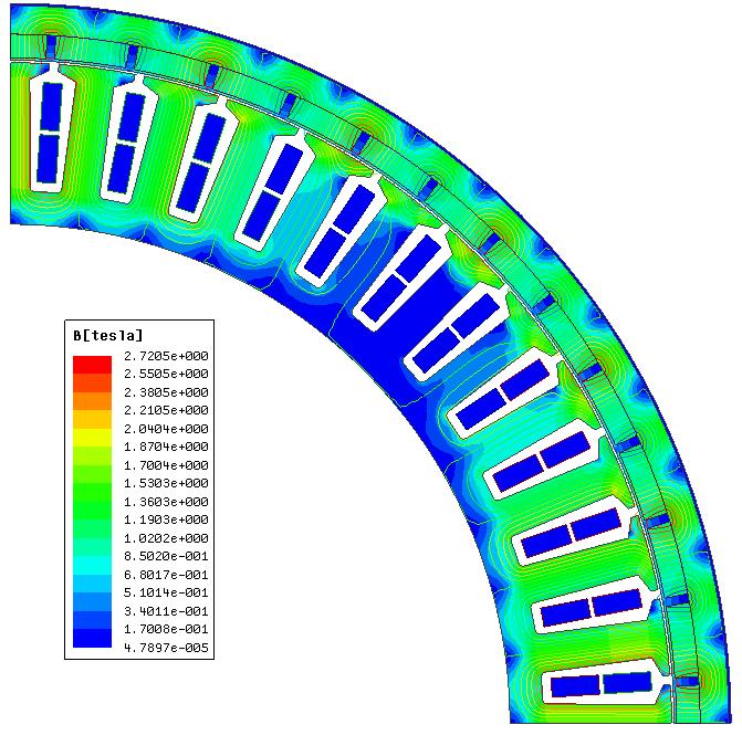 analysis of the machine Mechanical design of the final optimal machine Ferrite Interior Permanent Magnet Synchronous Machine Electromagnetic Optimizations with