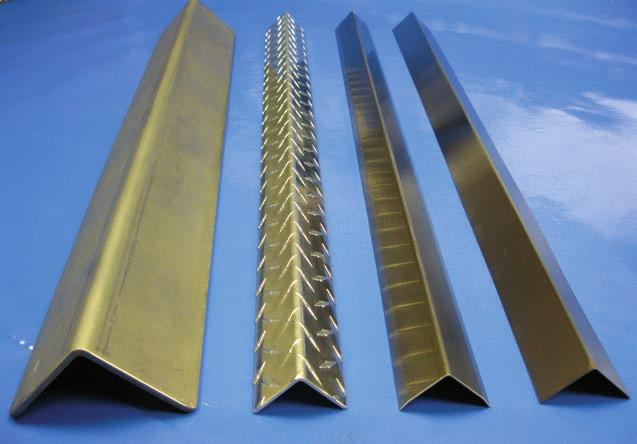 Special Fabricated Items: Corner Guards We form these functional corner guards/wall protectors from only the highest quality 304-grade Stainless Steel, with a beautiful #4 brushed finish.
