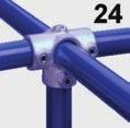 Combi Socket Tee and Cross Type 30 Frequently used for racking.