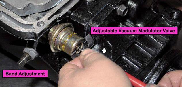 applicable) vacuum modulator; inspect