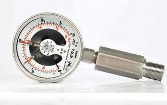 2 0644061 V2A pressure gauge, glycerine filled, vertical 63 / 2.48 G 1/ 4" 0 400 / 0 5801.2* 0633848 V2A pressure gauge, glycerine filled, vertical 63 / 2.48 G 1/ 4" 0 600 / 0 8701.