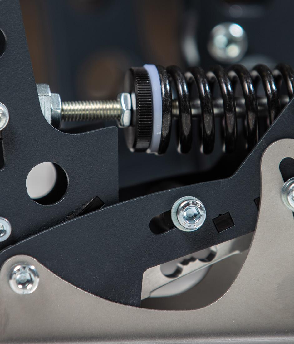 New bearing & pivot systems We want our customers to enjoy their purchases for a long time.