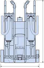 6A Series SPECIFICATION Pump Drive Options: 0.75kW Electric motor 240v A.C. Single phase 50HZ 0.75kW Electric motor 110V A.C. Single phase 50HZ Pump: 28 l/min pressure balanced gear pump Filters: Moduflow CF2.