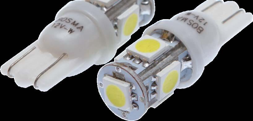 popular type of LEDs Higher luminous efficacy