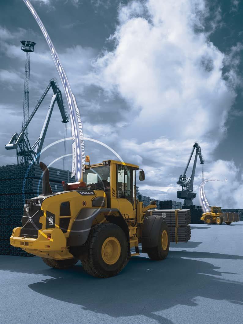 CareTrack Each Volvo Wheel Loader comes standard equipped with CareTrack, the Volvo telematics system.