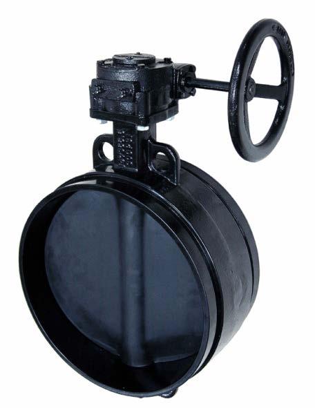 MODEL SJ-300N-W BUTTERFLY VALVE WITH GEAR OPERATOR SJ-300N J-04 The Model SJ-300N can be equipped with a worm gear operator. The ISO 5211 mountg pad allows for the mountg of power actuators.