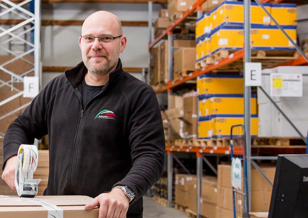 LO G IST ICS Over the past few decades we have expanded and optimised our logistics organisation: We have over 25,000 original and aftermarket spare