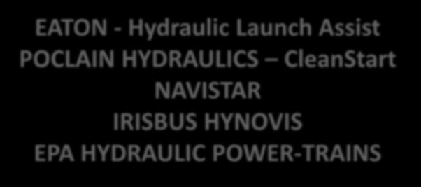 EATON - Hydraulic Launch Assist POCLAIN HYDRAULICS