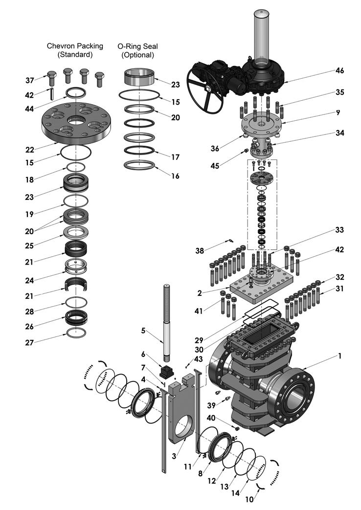Parts list Figure 17: Fabricated
