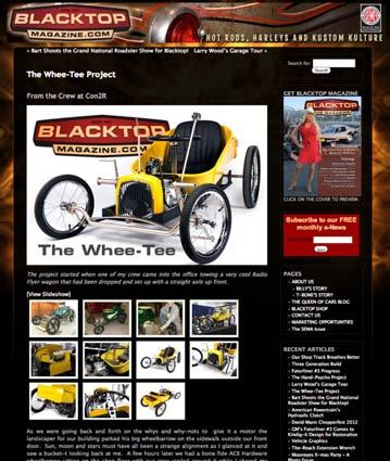 Blacktop Magazine - Monthly e-newsletter A monthly introduction to popular articles posted on BlacktopMagazine.