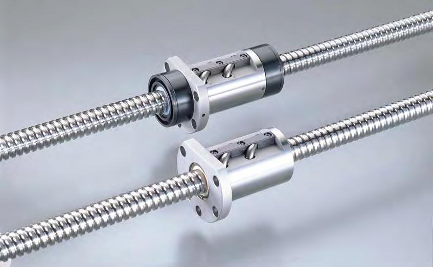 NEW High speed ball screw with caged ball technology