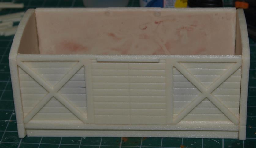 front of the side casting. 4.