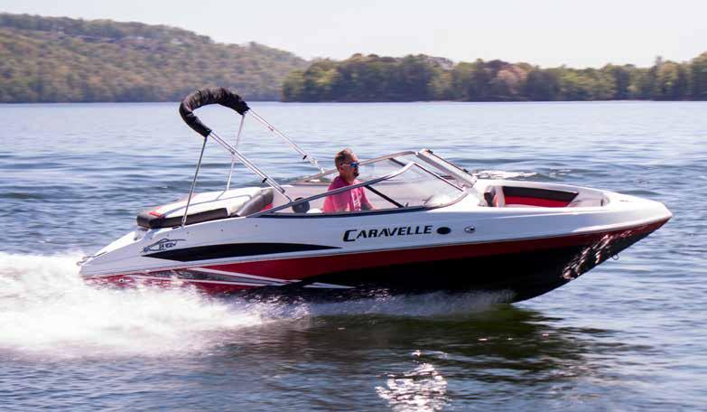 18EBi *Pictures May Show Optional Features SPECIFICATIONS Length...18 2 Beam...7 2 Weight...2500 lbs Fuel Capacity...22 gal Max HP.
