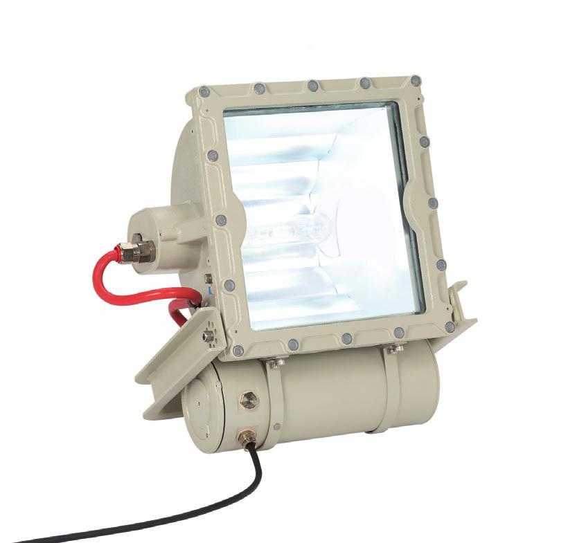 www.stahl.de Floodlight > For use in gas group IIC (-20 C... +C) gas group IIB + H 2 (-C.