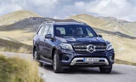 Comfort That Can t Be Beat The GLS offers the epitome of comfort in its class of competitors, with an incredibly smooth driving experience and luxurious amenities for both the driver and passengers