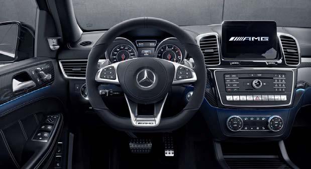 Interior Images Optional Bang & Olufsen Performance Surround Sound System AMG instrument cluster with