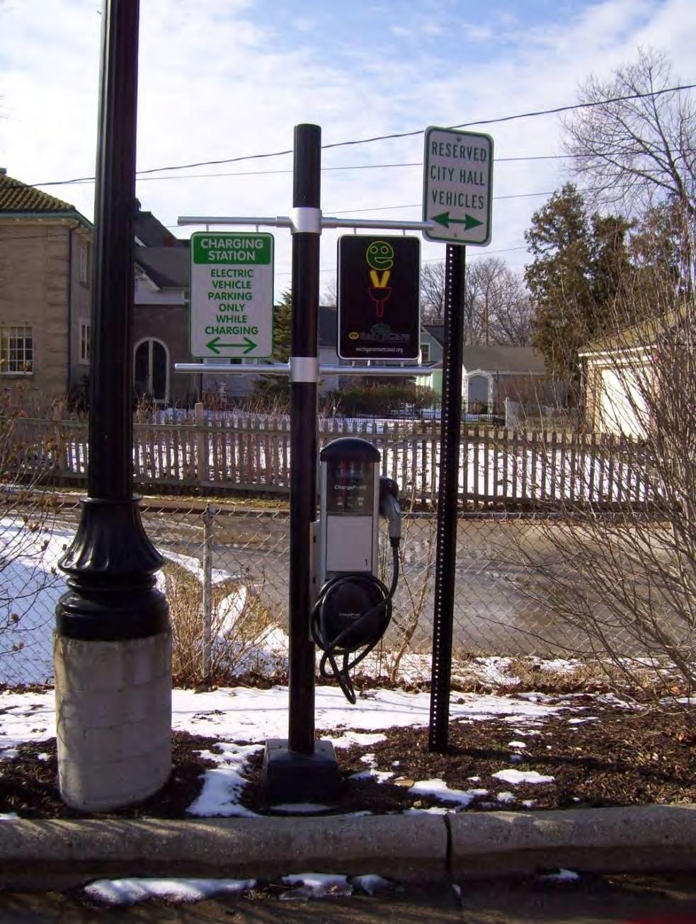 EV Charging Stations Installed 15-20 EV charging stations Funded with a Federal DOE grant Locations