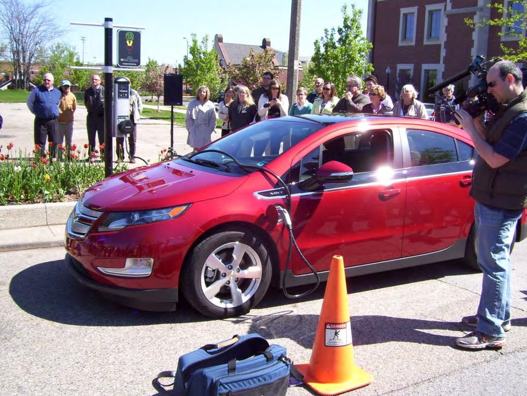 Vehicle Fleet City purchased its first plug-in hybrid vehicle Chevy Volt.