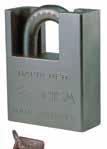 0 CISA Open shackle padlock - Steel body 70mm 14mm 65mm NP 28350.62.0 CISA Closed shackle padlock - Steel body 62mm 11mm 25mm NP 28350.73.
