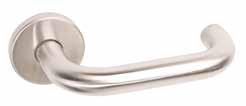 8.SS Escutcheons (pair) - Lever key suitable for lever locks SS 4215.8.SS Escutcheons (pair) - Blank SS 4210 Bathroom turn & indicator set (pair) - c/w