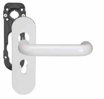 Tel: 01922 707400 Nylon Design System - Furniture Normbau Lever Handles with Nylon Roses & Backplates General Description A comprehensive range of lever handles for mounting on separate nylon roses