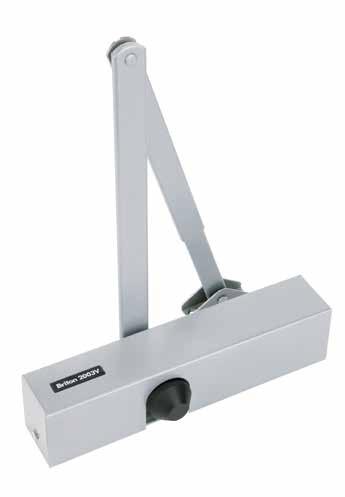Door Controls - Overhead Closers Briton 2000 Briton 2000 Series Closers General Description A range of fixed strength and adjustable power overhead door closers designed to provide a comprehensive