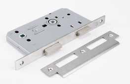 Contract Security - Cylinder Lockcases Briton 5430 Lock dimensions shown on page 58 Bathroom Lock 25 16.